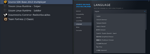 Language selection menu.webp